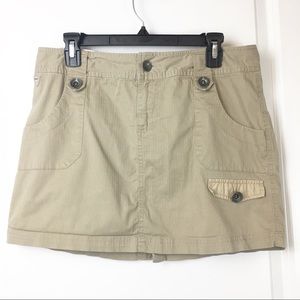 ⤵️$24 Oakley Mini Skirt - Khaki Beige - Stretchy